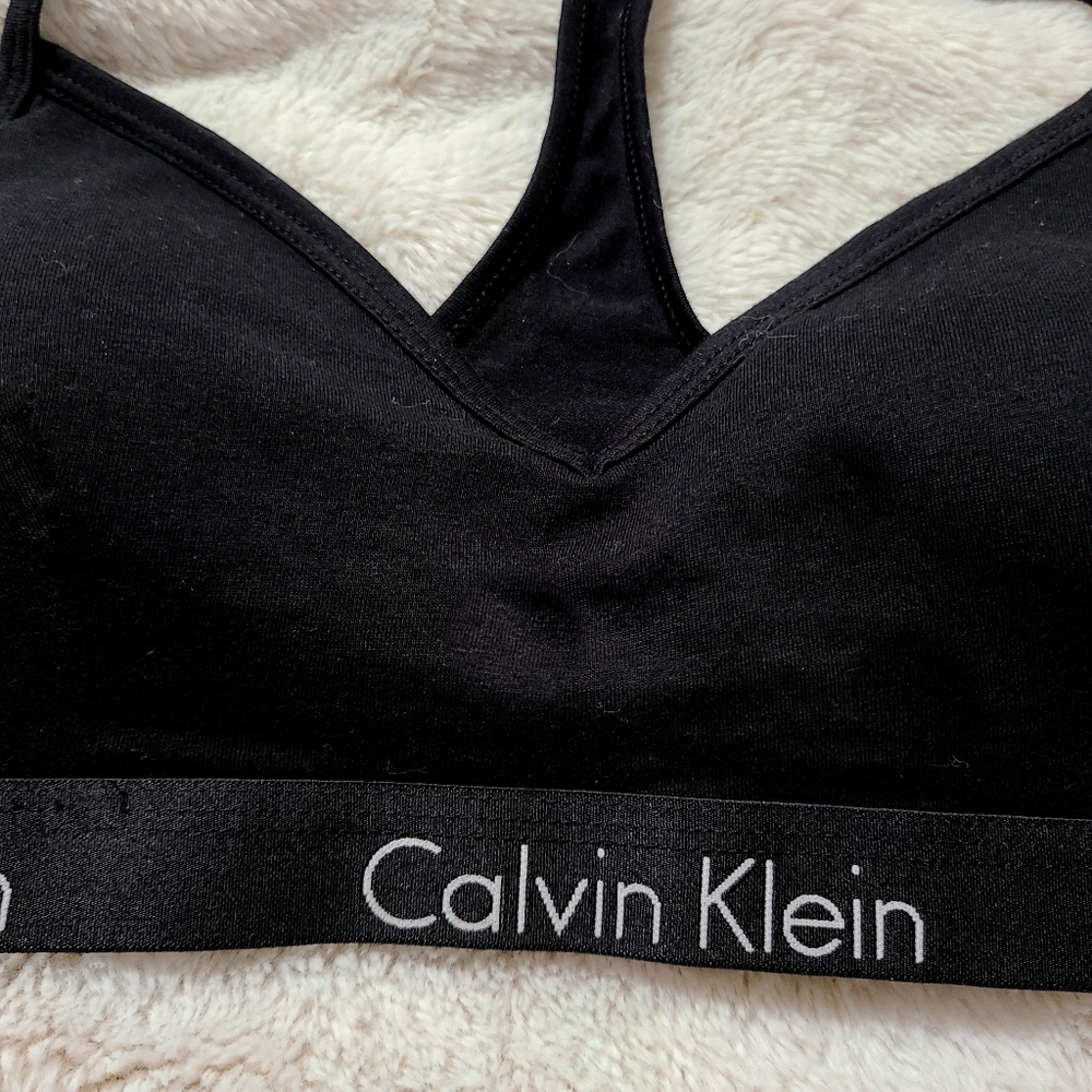 Nwot black Calvin Klein bralette